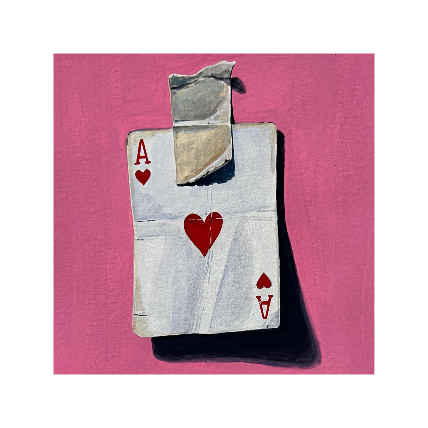 Ace of Hearts Print