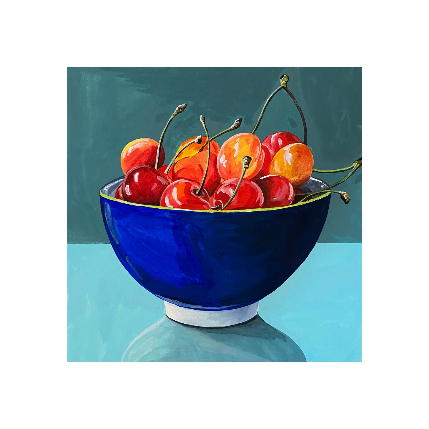 Bowl of Cherries Print