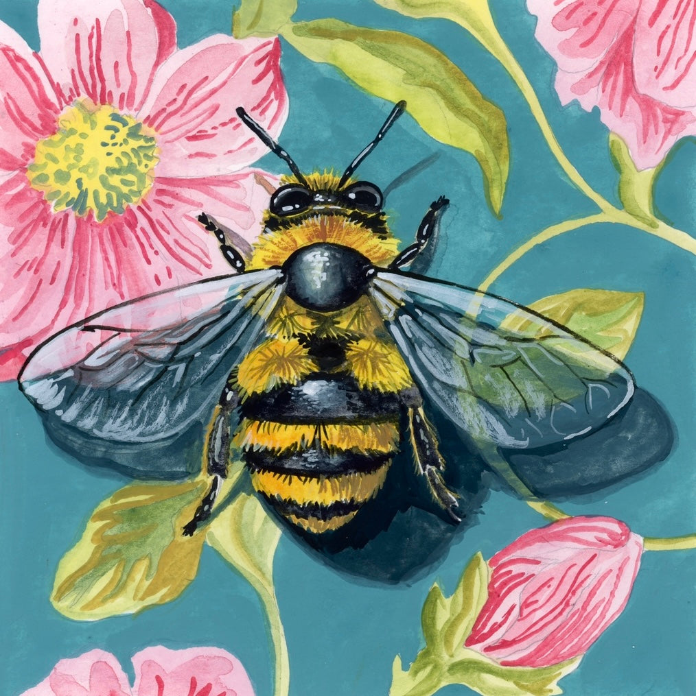 Bee in the Flowers