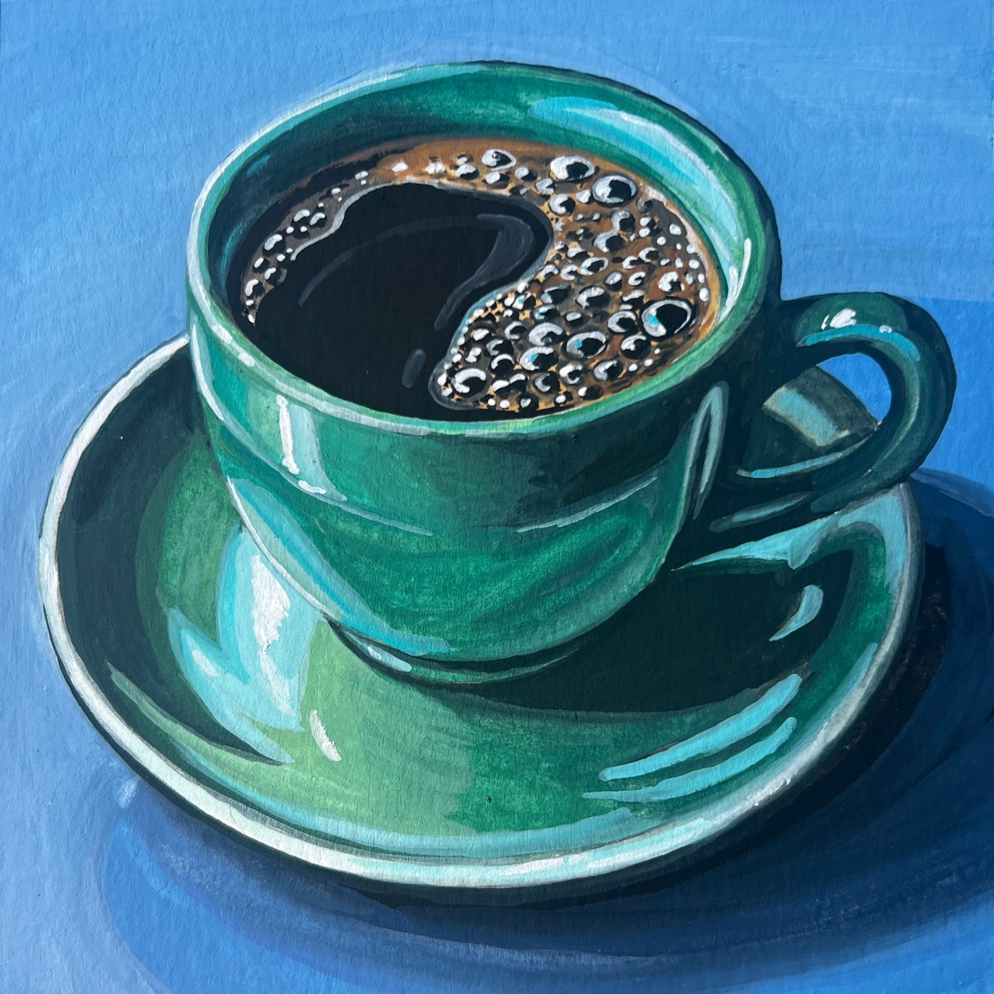 Green Coffee Mug