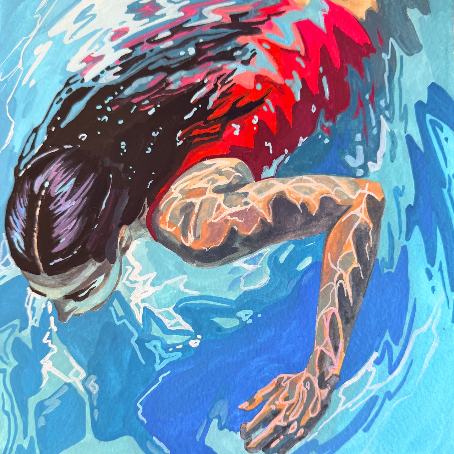 Midday Dip 9x9