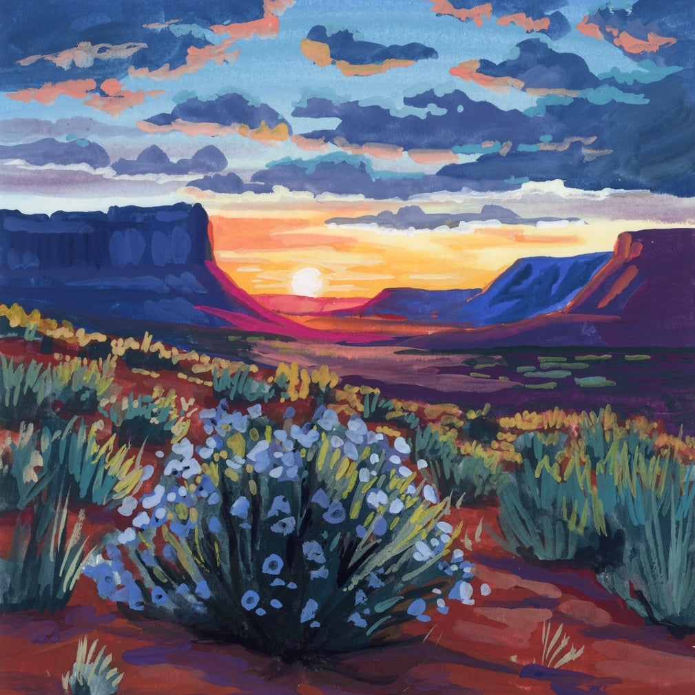 Painted Sunset