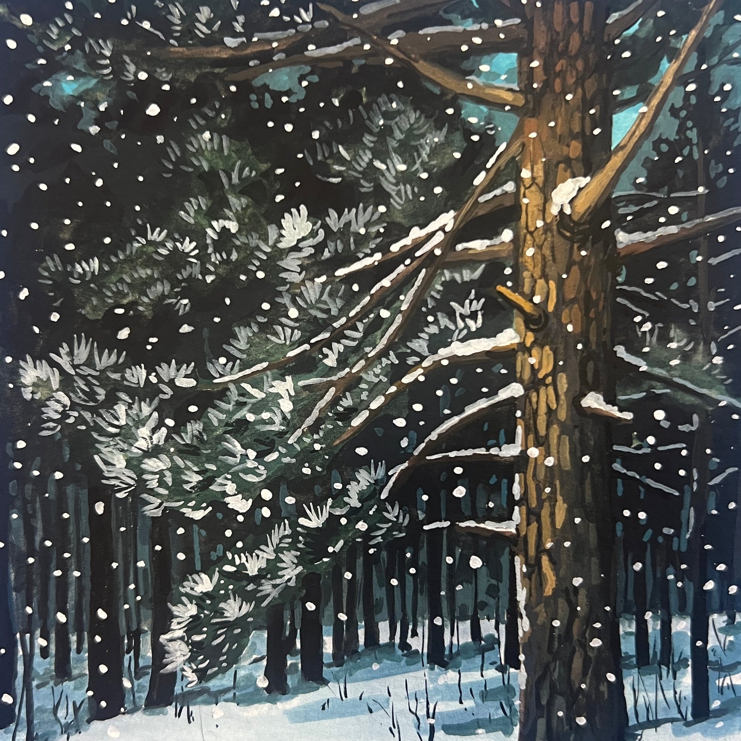 Snowy Night