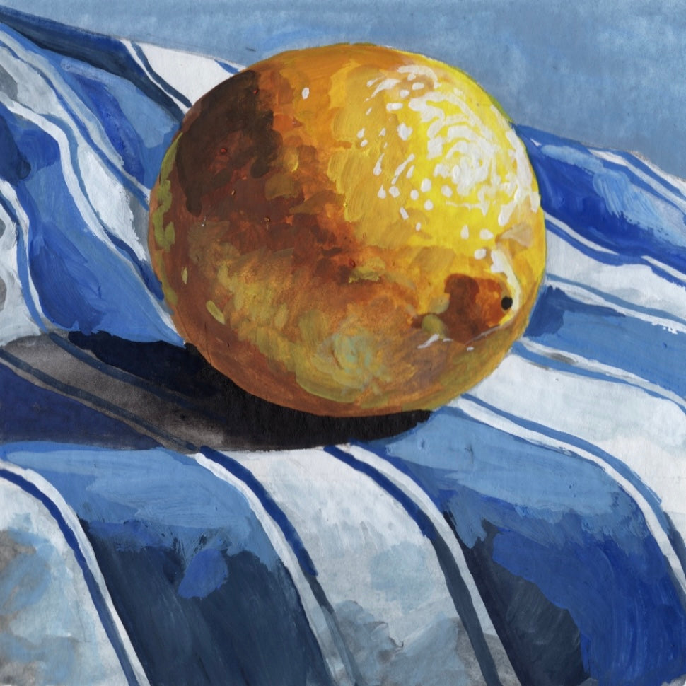 Mini Lemon on Stripes