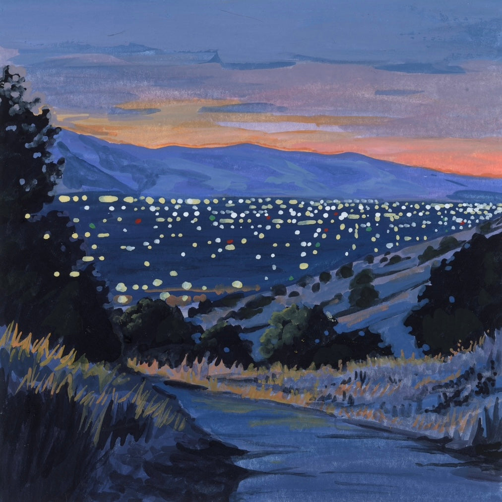 The Valley at Dusk