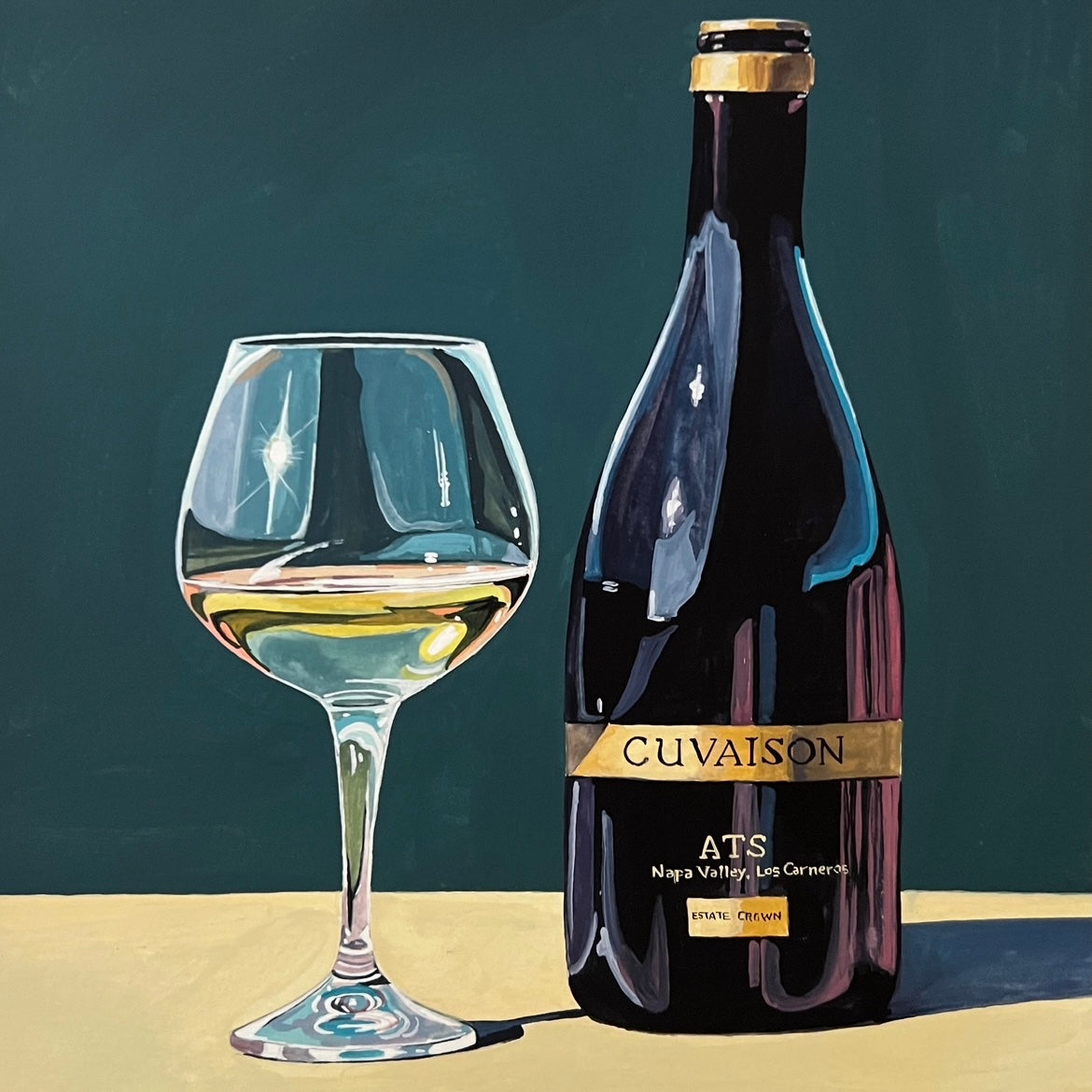 A Bottle of White 10x10
