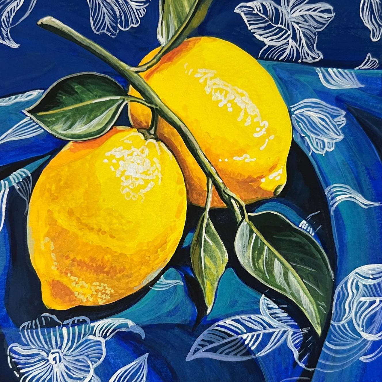 Lemons Original Painting