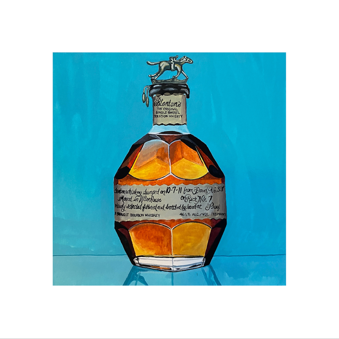 Bottle of Whisky Print