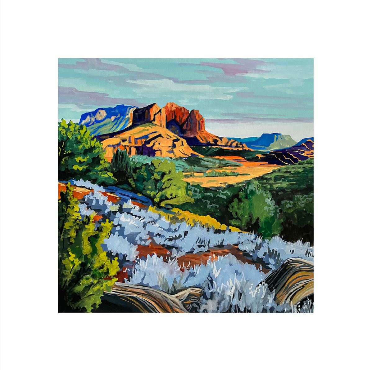 Desert Landscape Print
