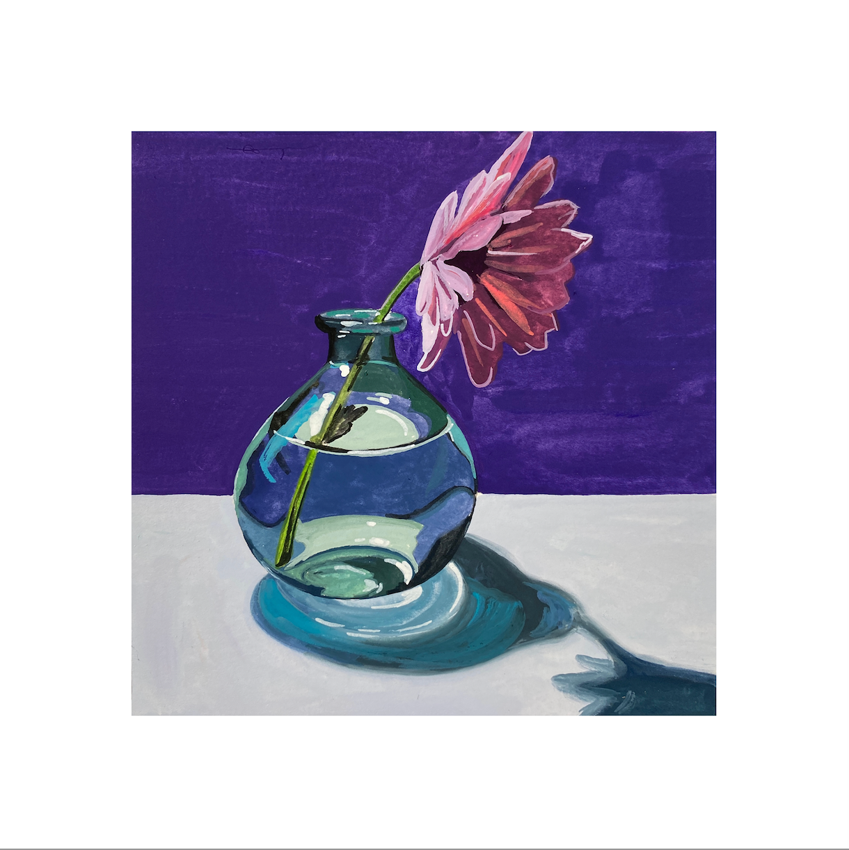 Flower in a Vase Print