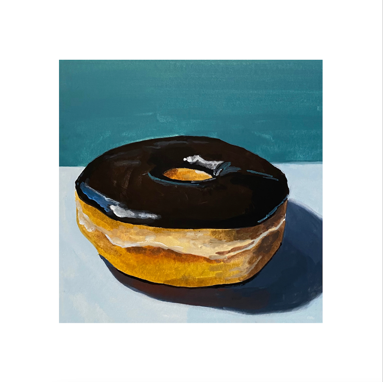 Chocolate Donut Print
