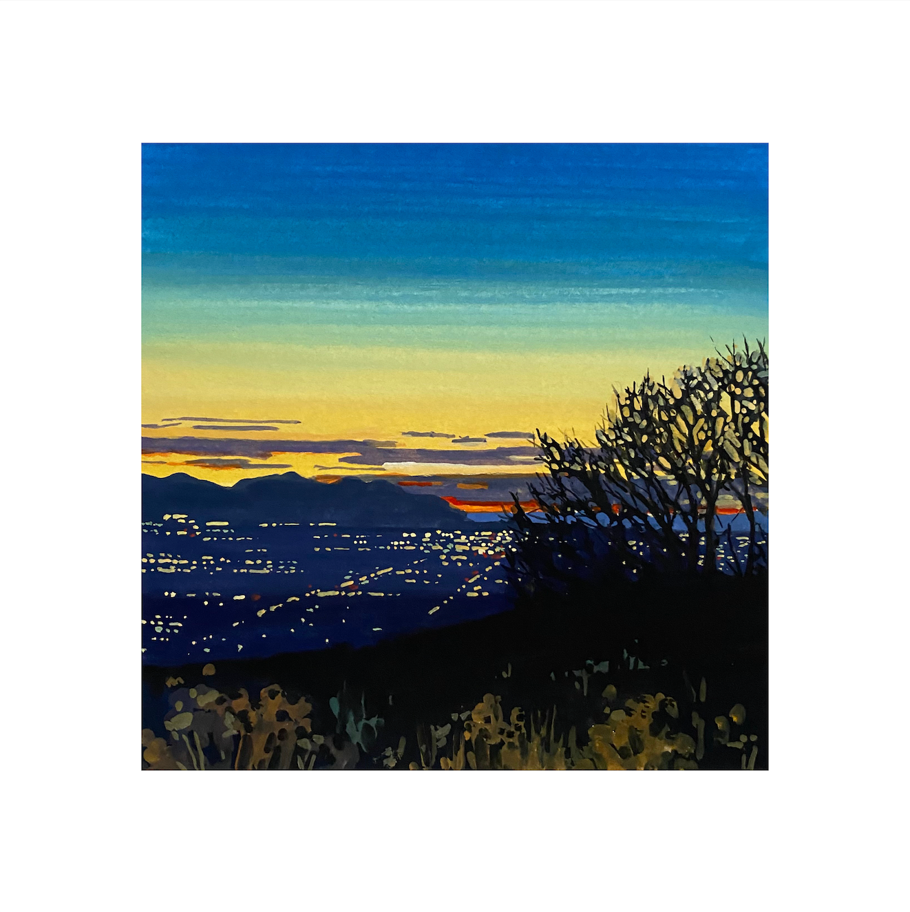 City Lights Print