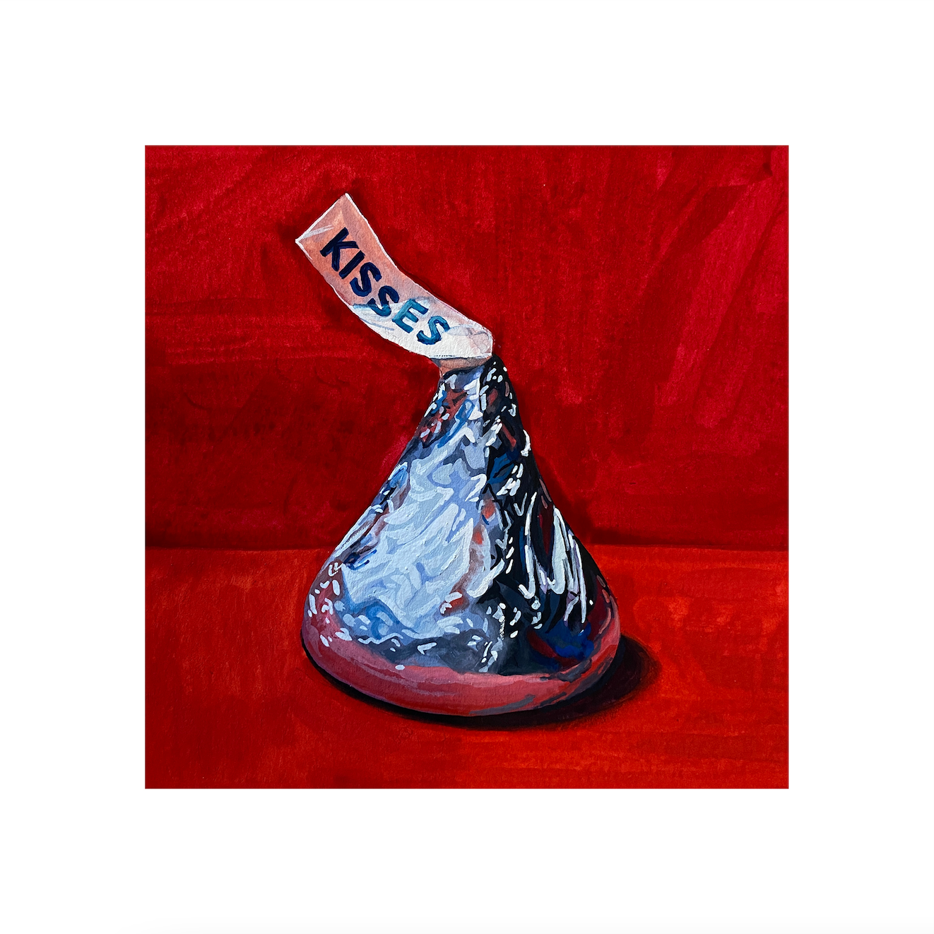 Hershey Kiss Print