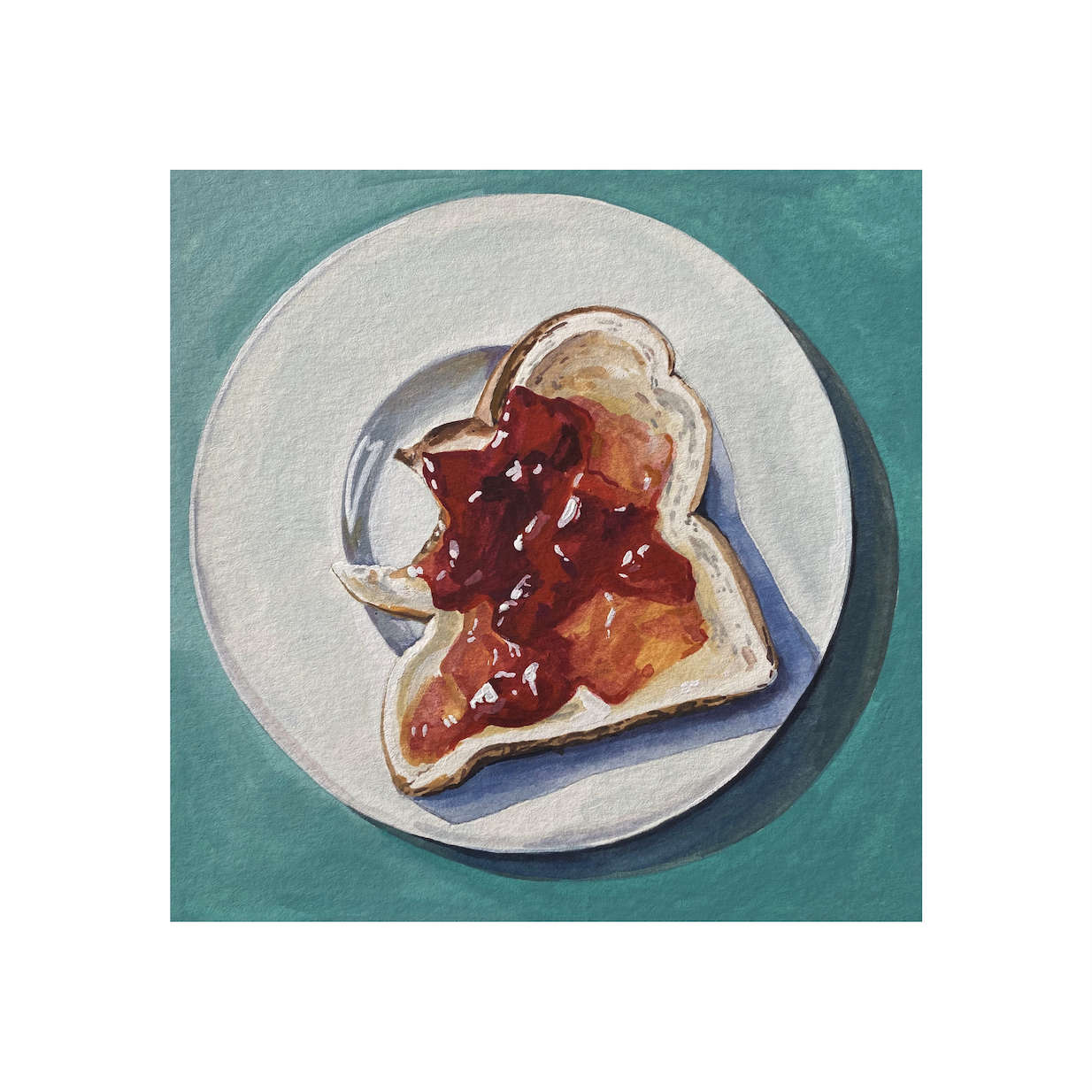 Jam on Toast Print