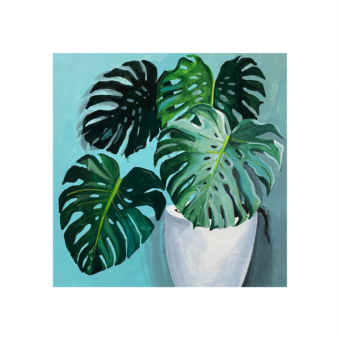 Monstera Print