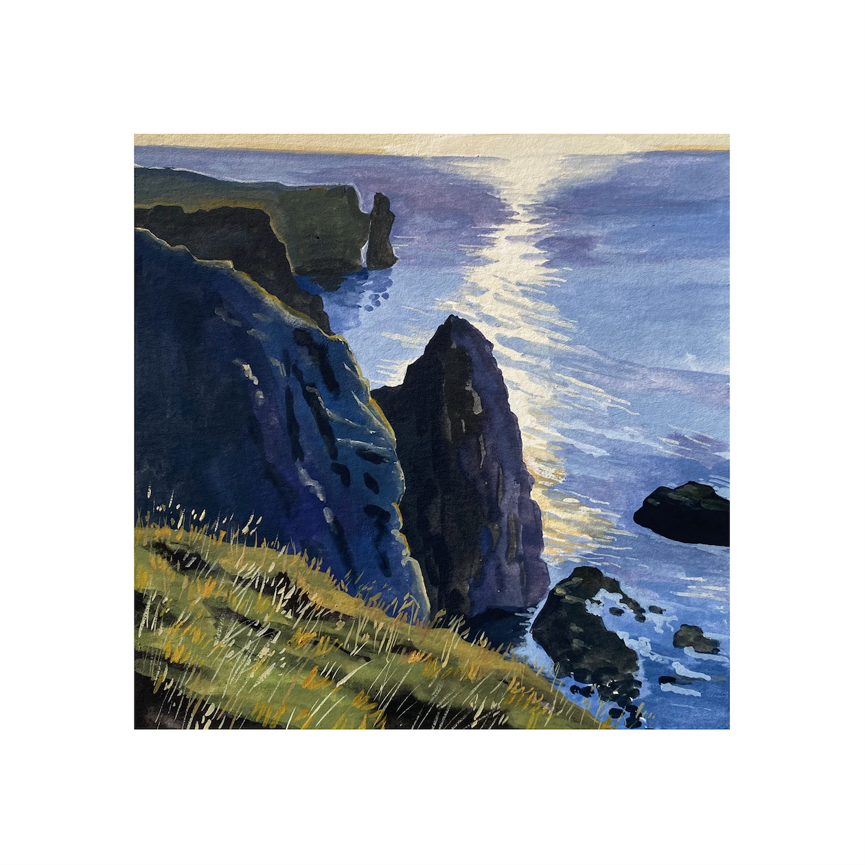 Ocean Landscape Print