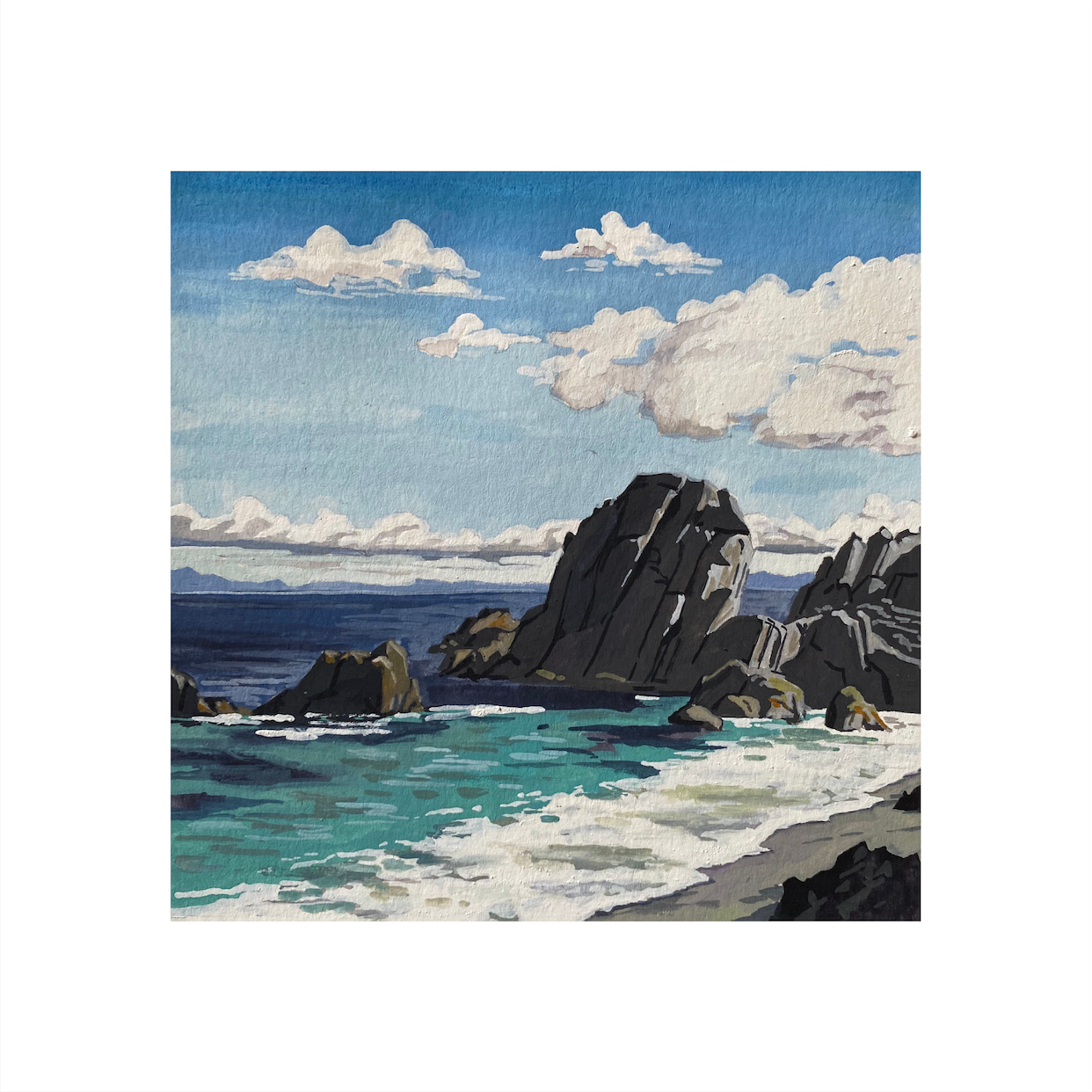 Ocean Landscape Print