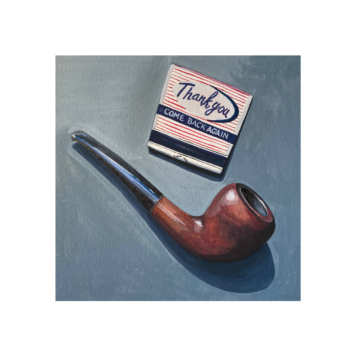 Wooden Pipe Print