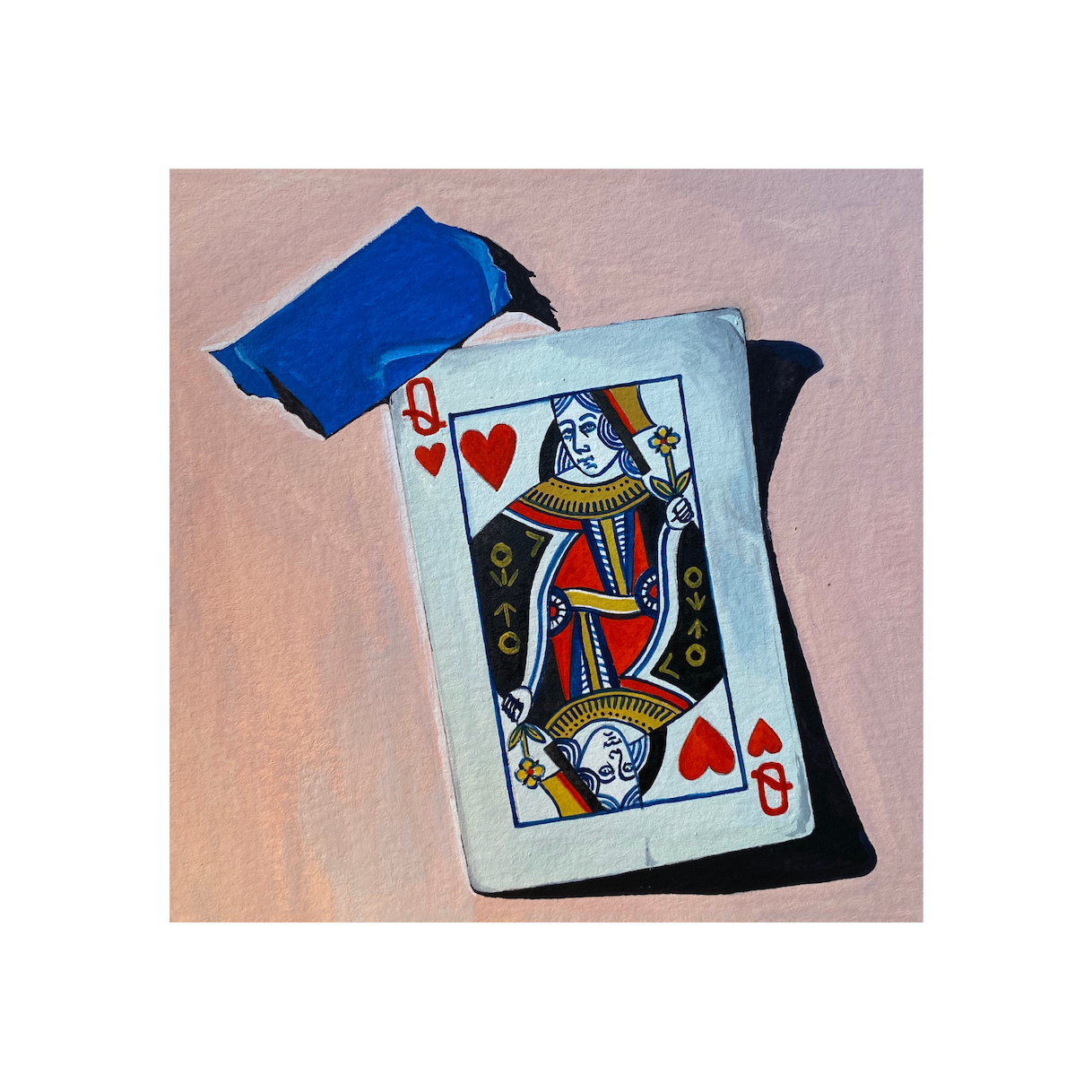 Queen of Hearts Print