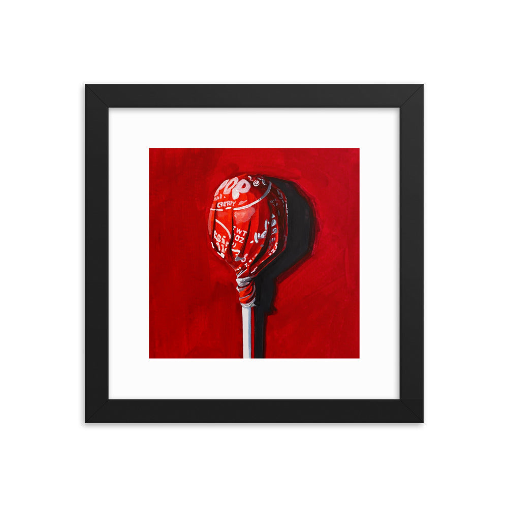 Tootsie Pop Framed Print