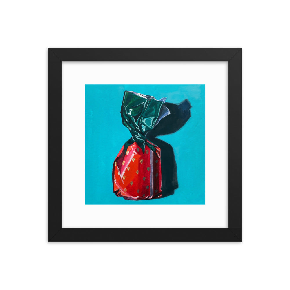 Strawberry Candy Framed Print