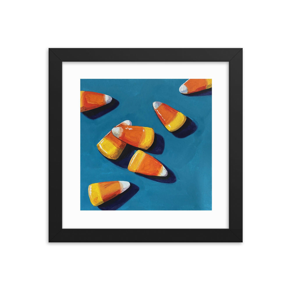 Candy Corn Framed Print
