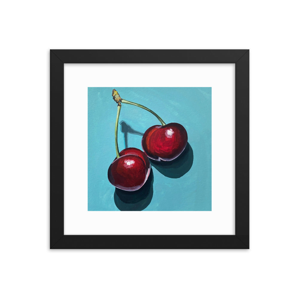 Cherries Framed Print