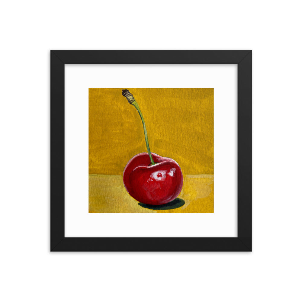 Cherry Framed Print