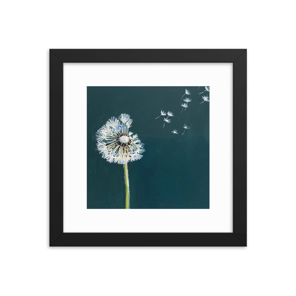 Dandelion Framed Print