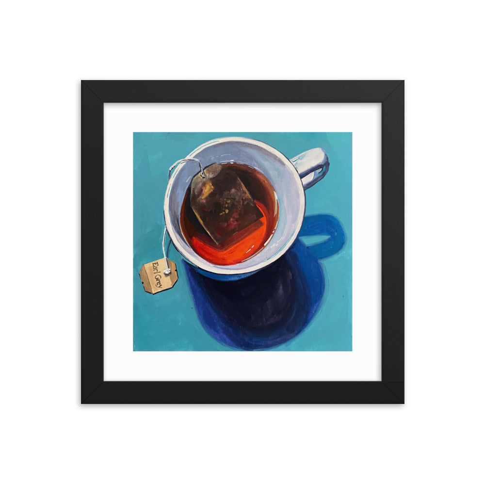 Earl Grey Tea Framed Print