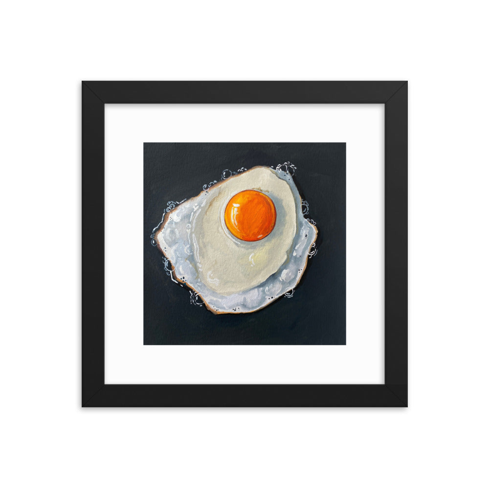 Fried Egg Framed Print