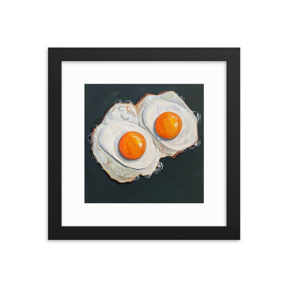 Fried Eggs Framed Print