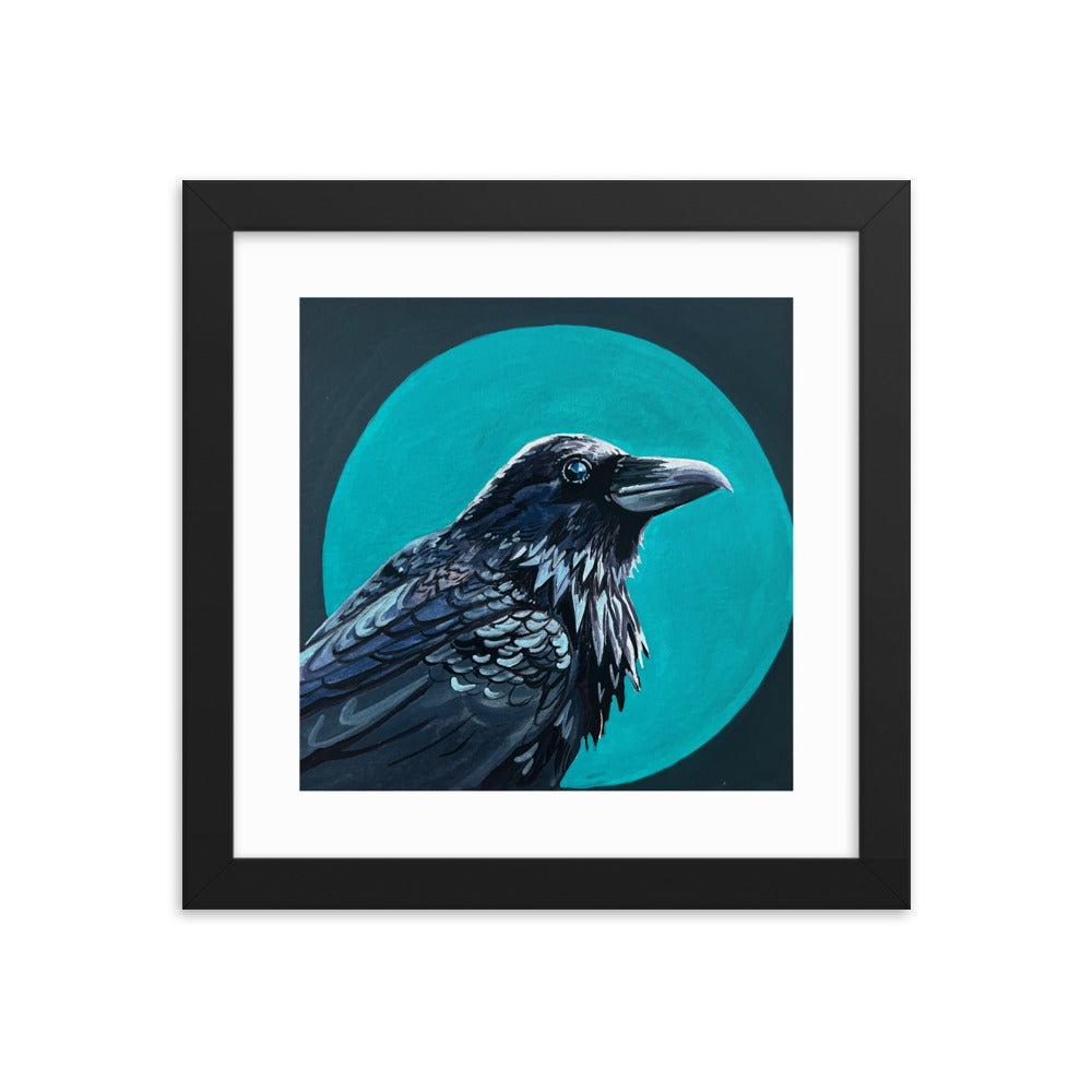 Crow Framed Print