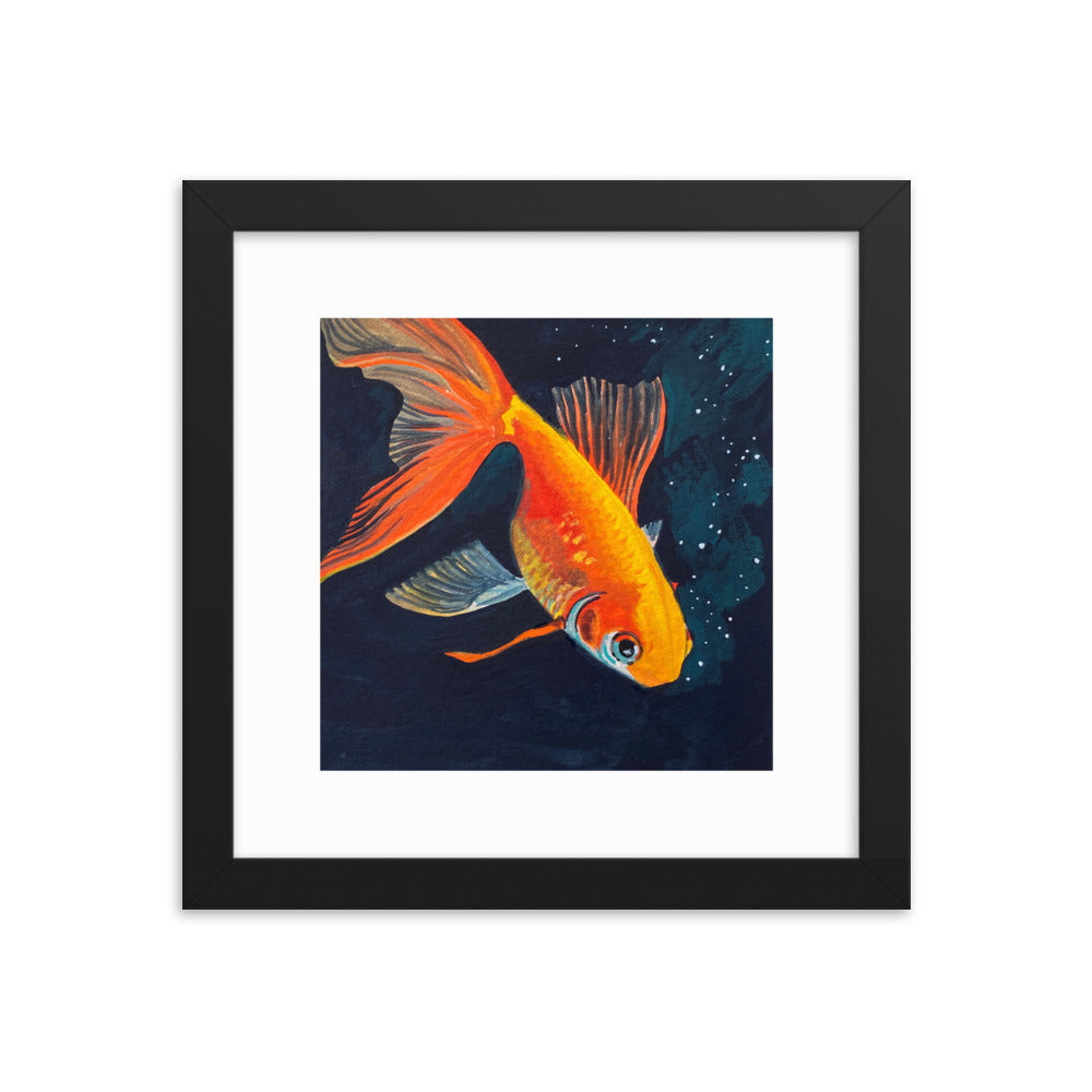 Goldfish Framed Print