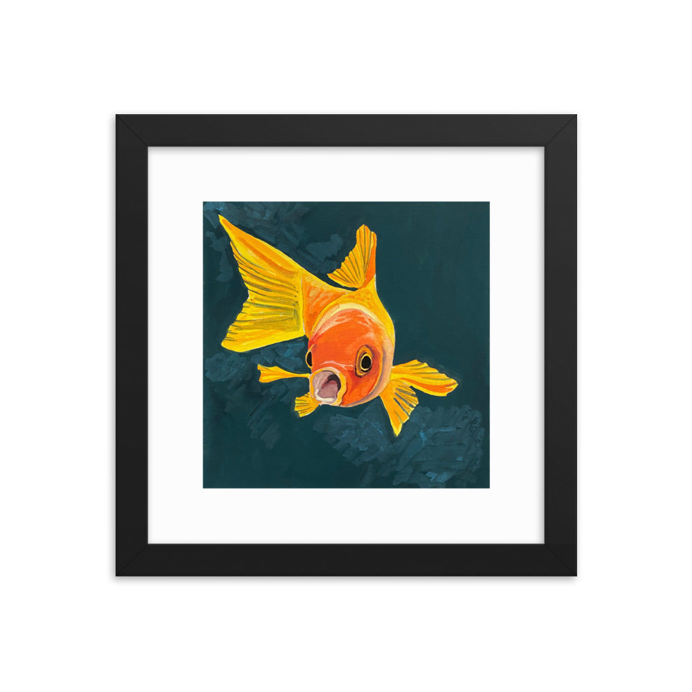 Goldfish Framed Print