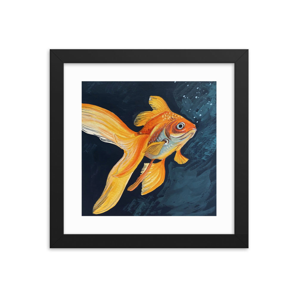 Goldfish Framed Print