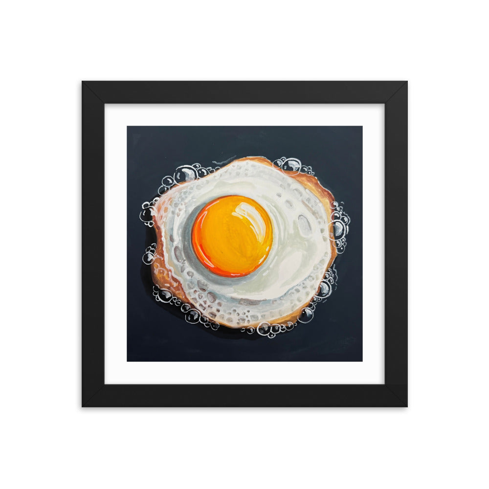 Fried Egg Framed Print