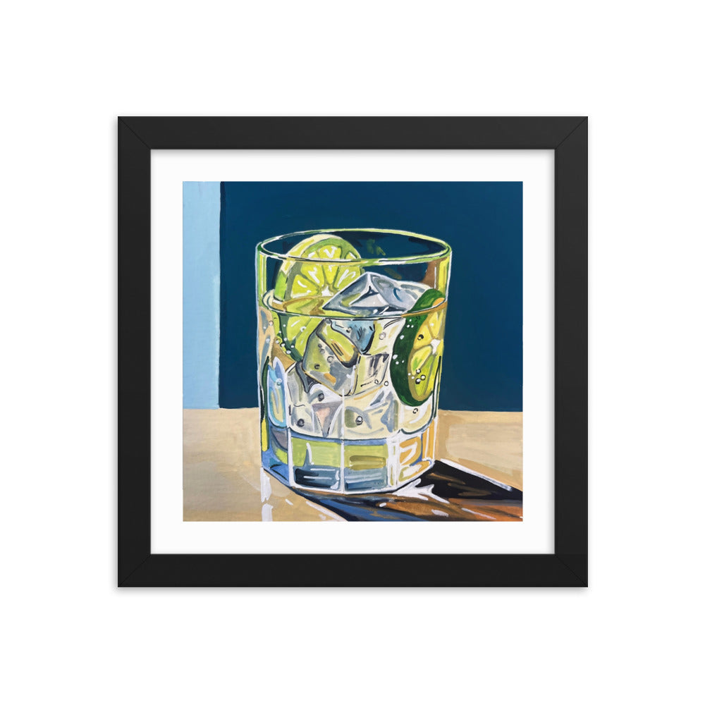 Gin and Tonic Framed Print