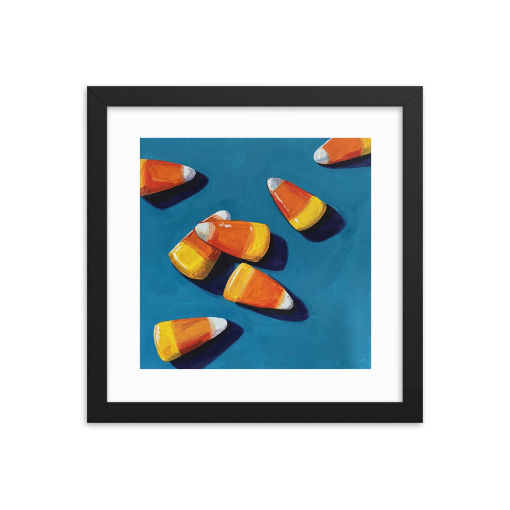 Candy Corn Framed Print