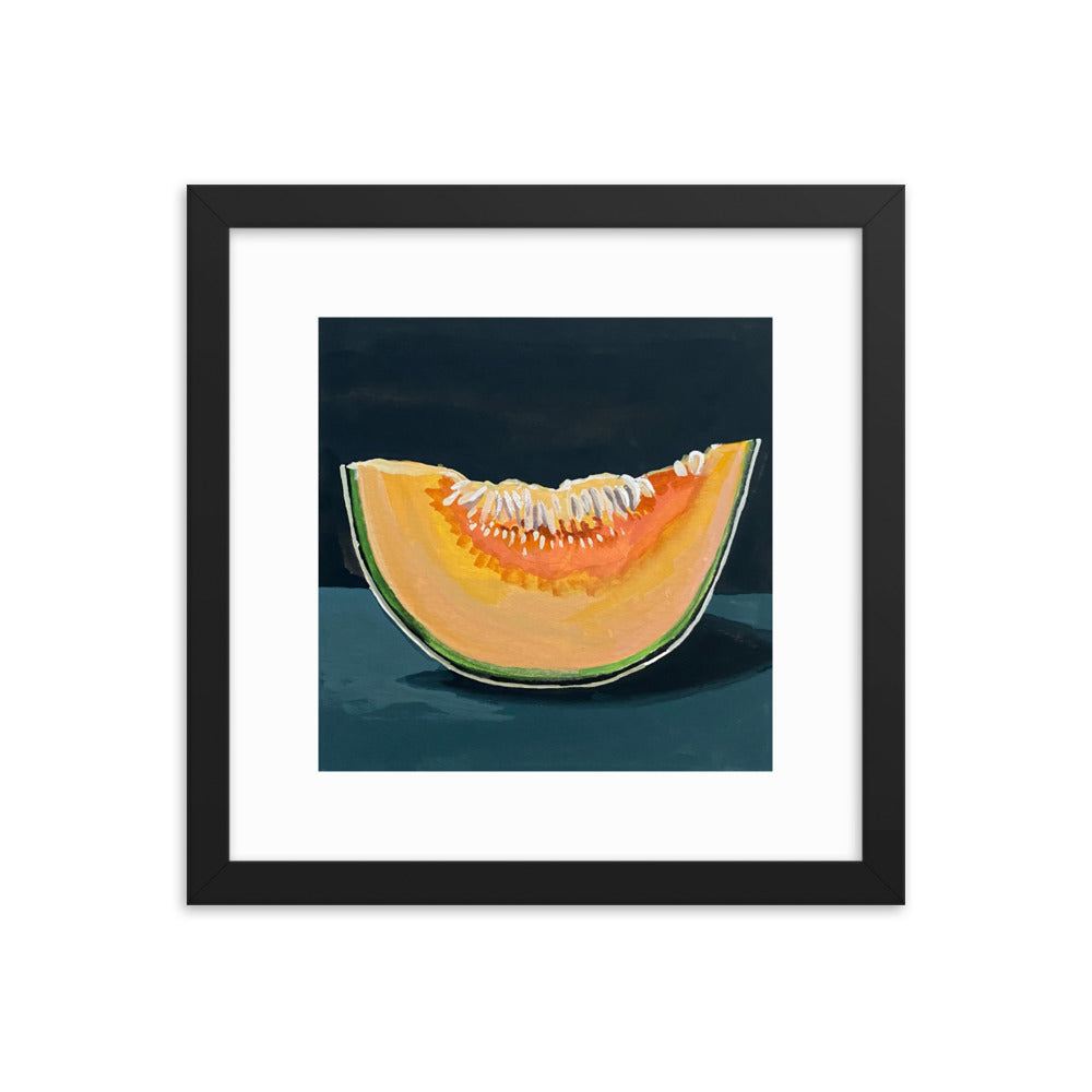 Cantaloupe Framed Print