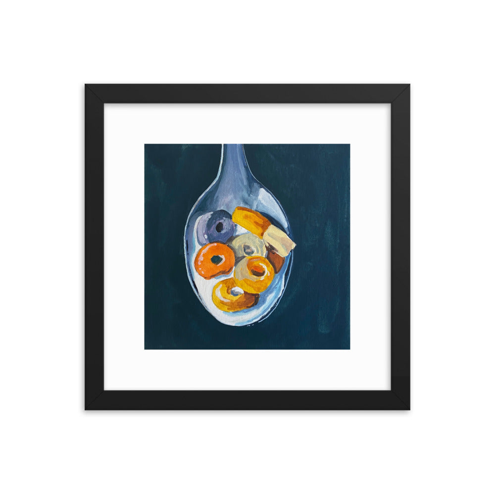 Cereal Framed Print