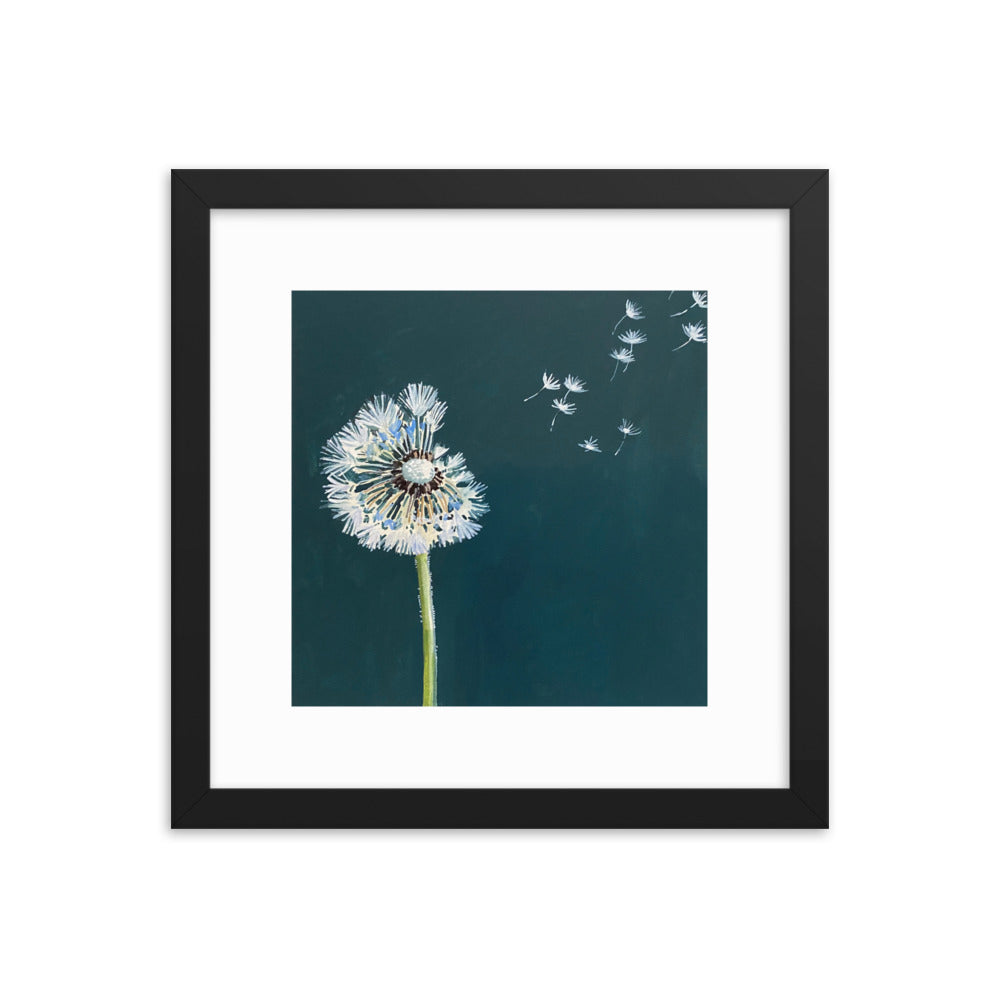 Dandelion Framed Print