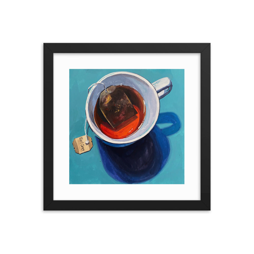 Earl Grey Tea Framed Print