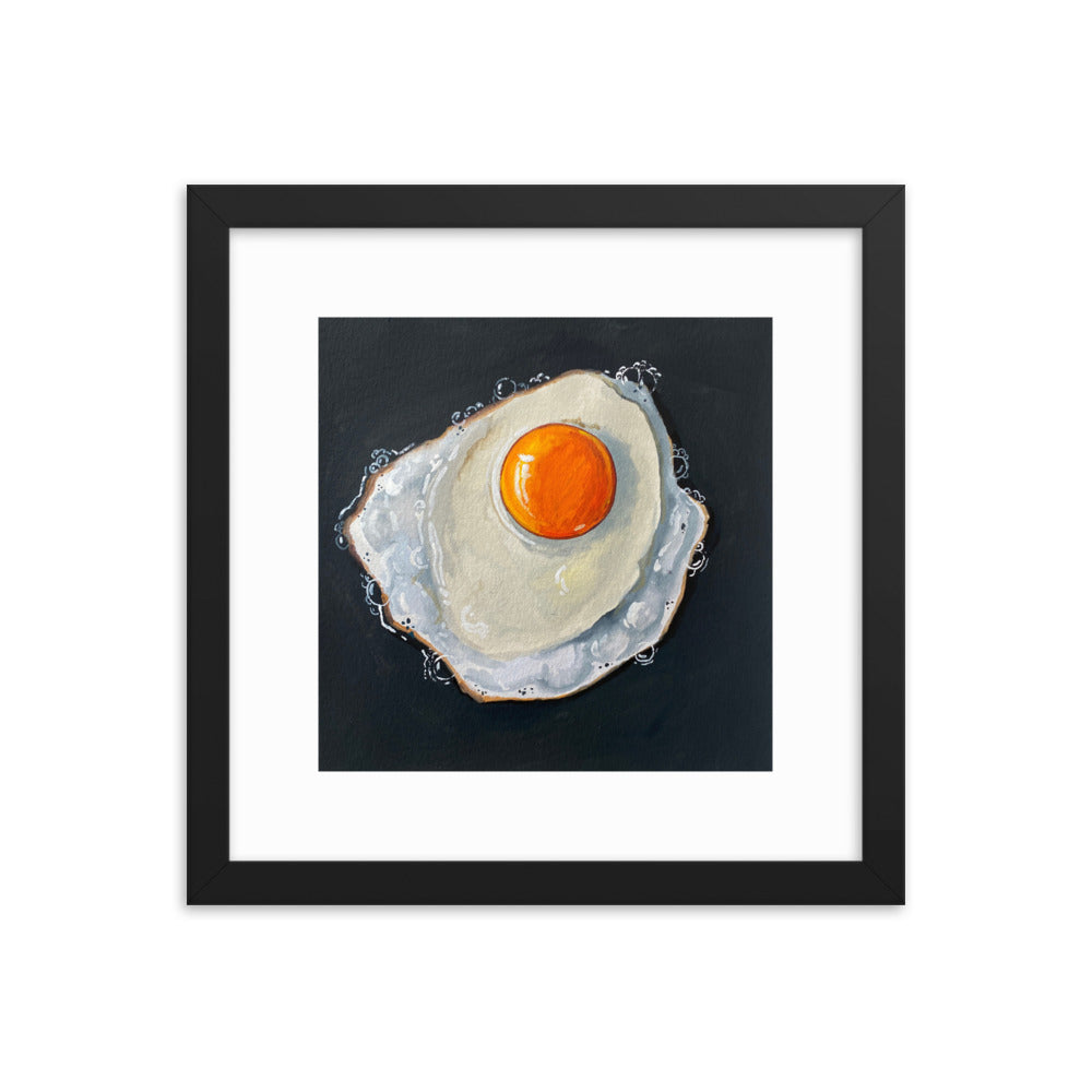 Fried Egg Framed Print
