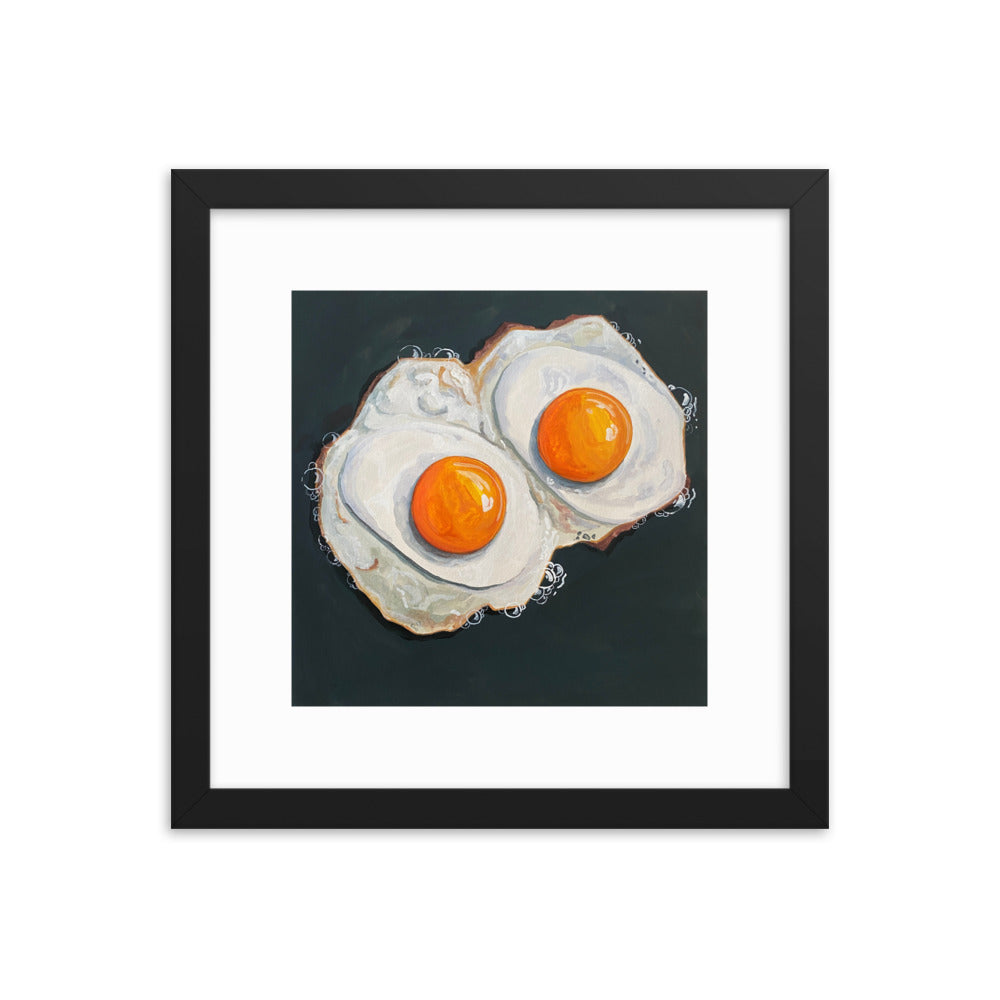 Fried Eggs Framed Print