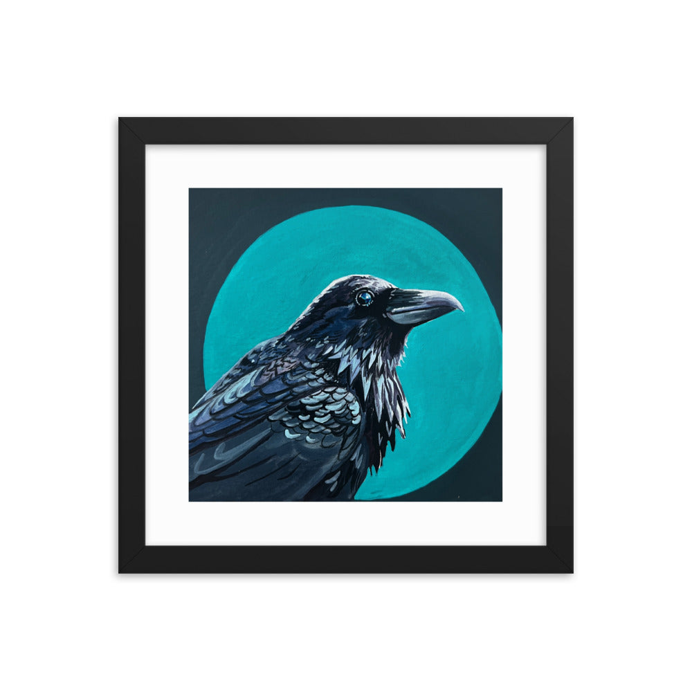 Crow Framed Print