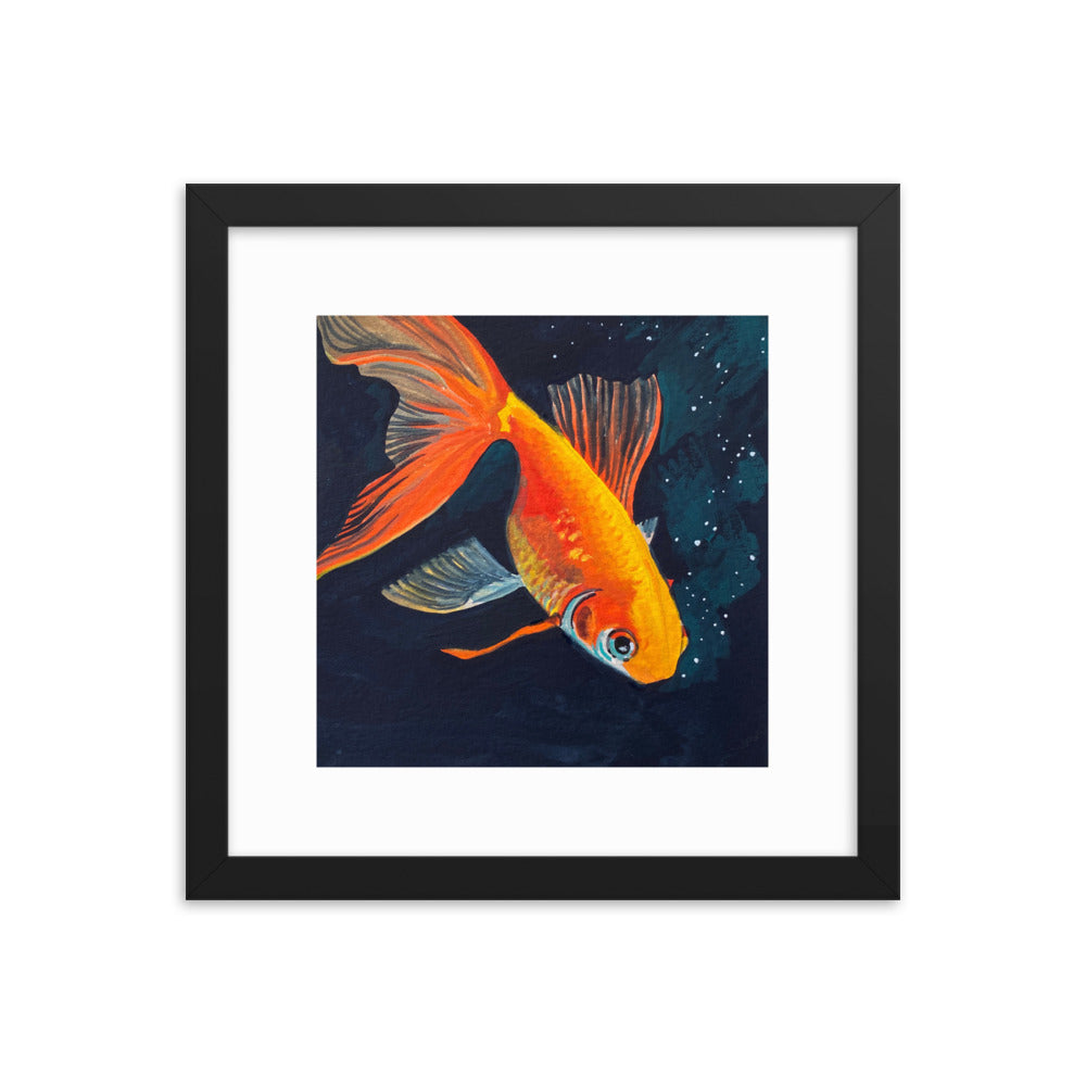 Goldfish Framed Print