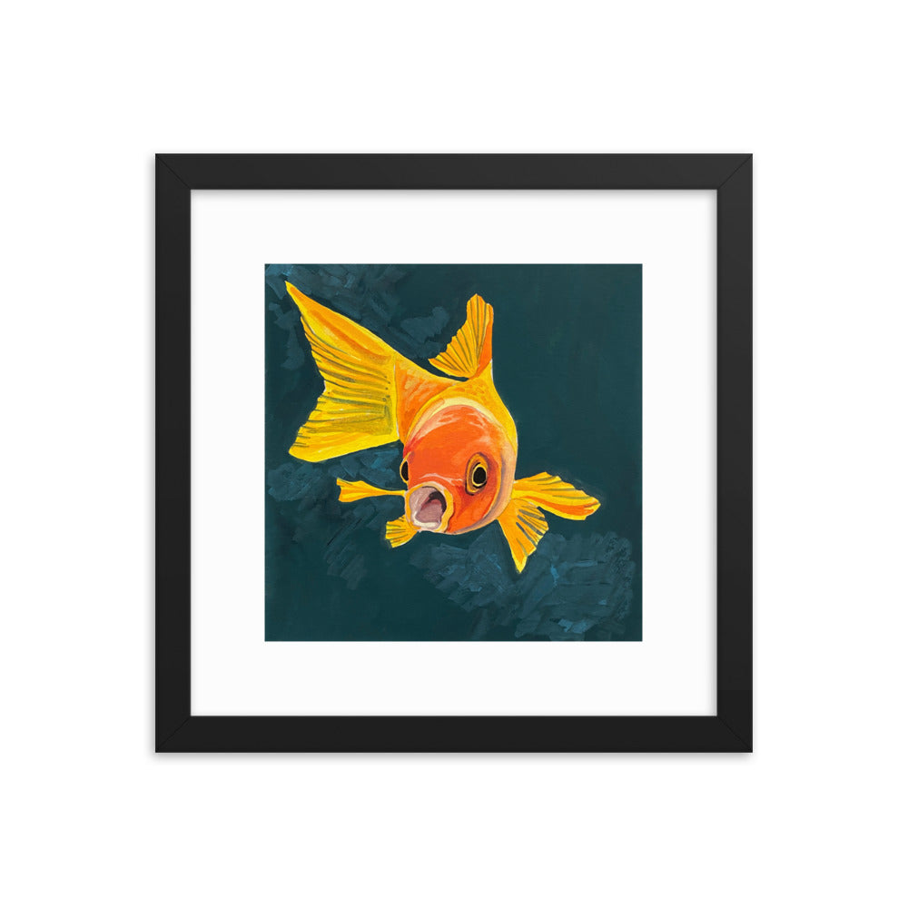 Goldfish Framed Print