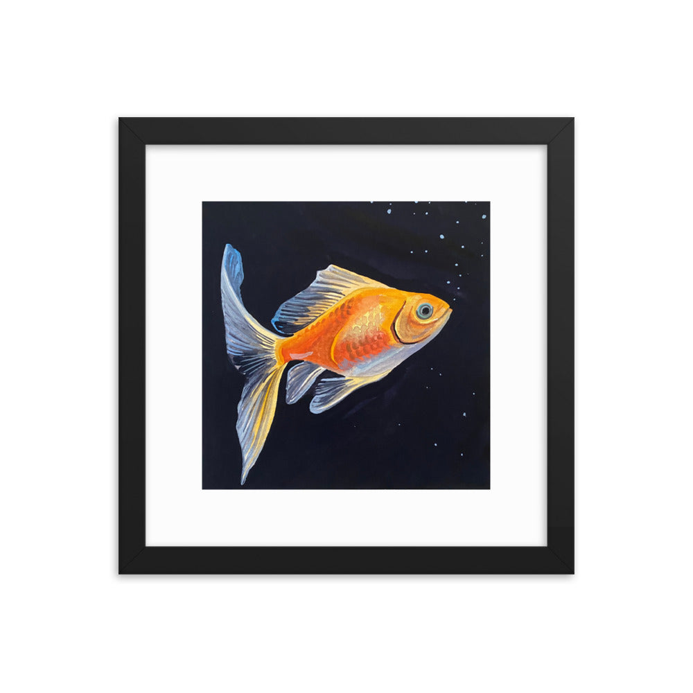 Goldfish Framed Print