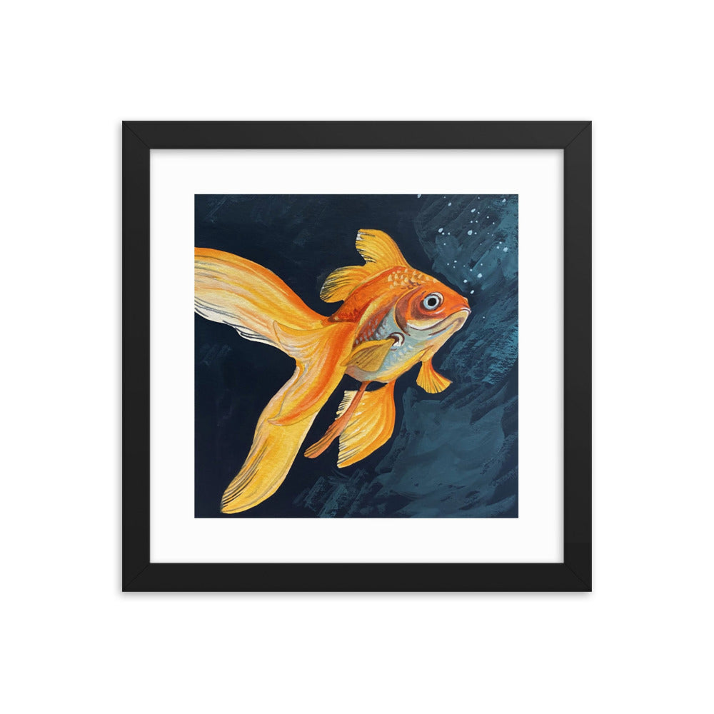 Goldfish Framed Print